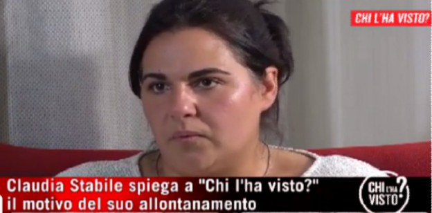 Fugge da casa e si rifugia in Germania, Claudia Stabile in TV: “Scappata via da mio marito, non dai miei figli”