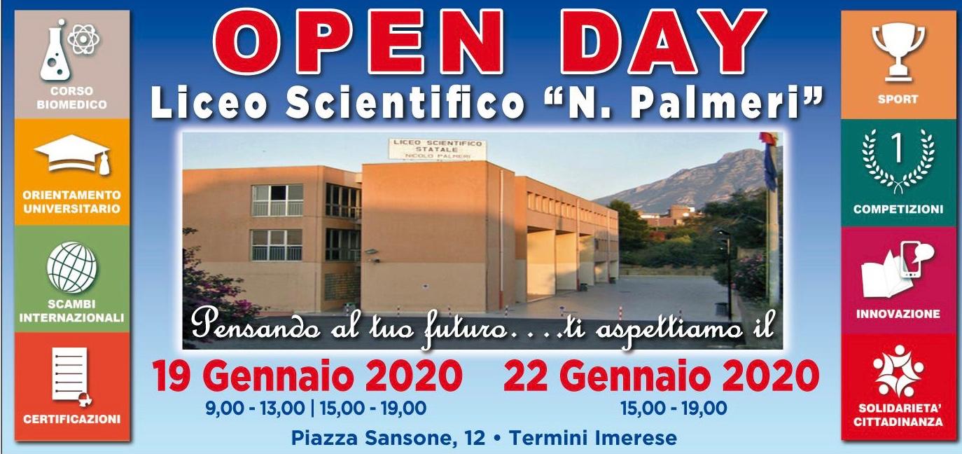Liceo scientifico Termini Imerese: al via l’open day dal 19 al 22 gennaio