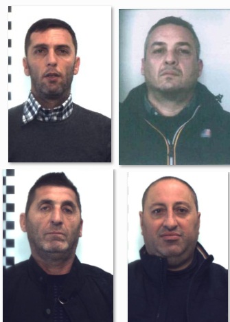 Operazione antimafia: foto e nomi degli arrestati