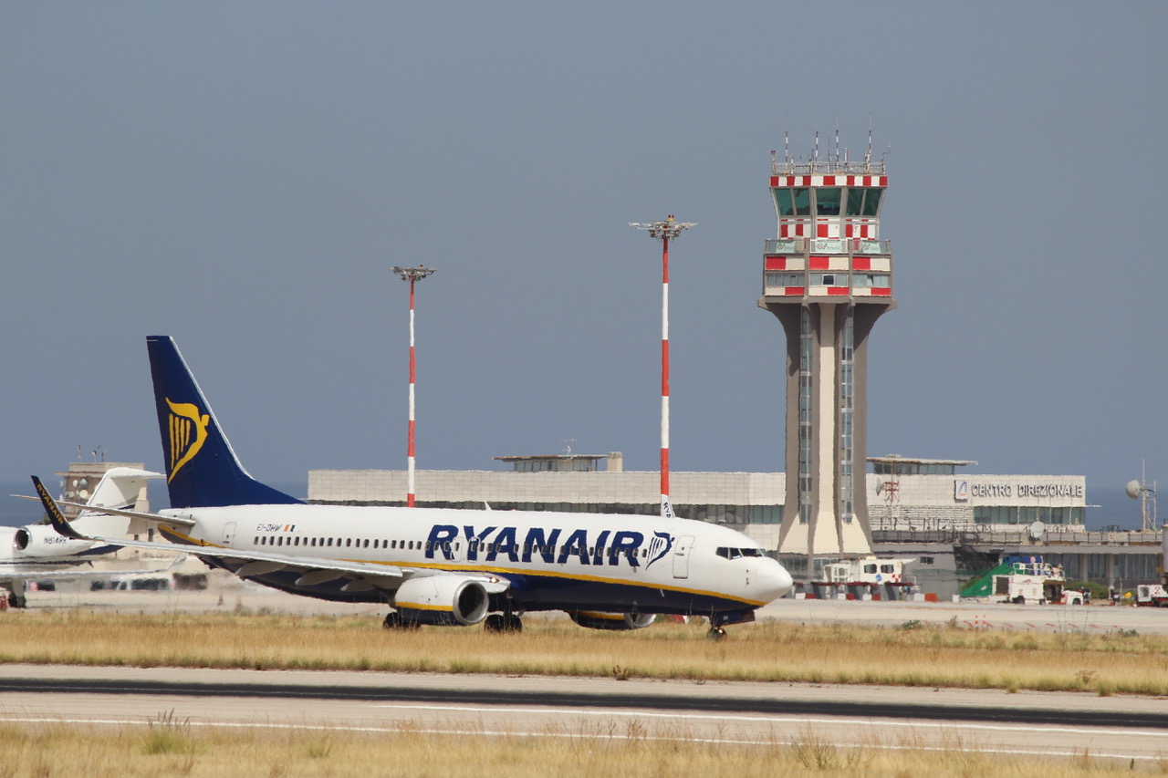 Aeroporto Palermo: cresce il traffico passeggeri, ma a luglio si chiude con il -58,5%