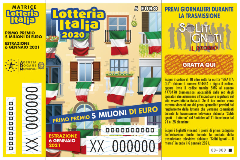 Lotteria Italia 2021, tre i biglietti vincenti in Sicilia