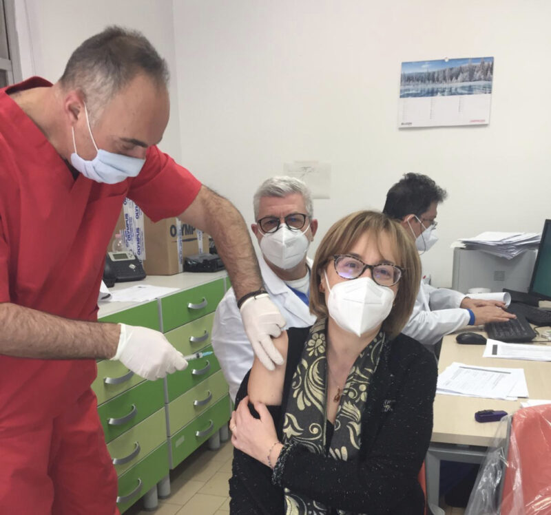 Procedono le vaccinazioni anti-Covid all'ospedale di Termini Imerese: 138  i sanitari vaccinati oggi