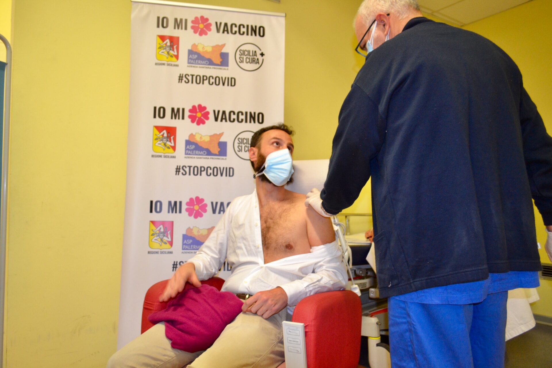 Asp Palermo: 52 vaccinati all'ospedale di Termini Imerese, 4.055 vaccinazioni anti-Covid in quattro giorni