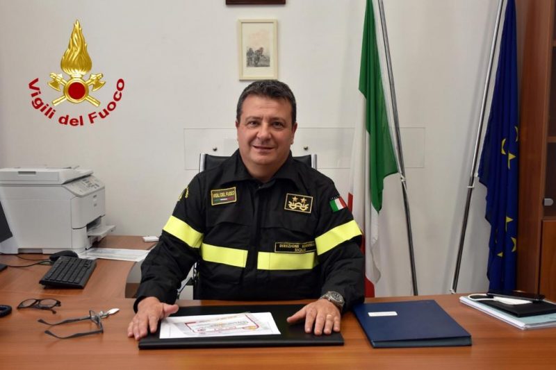 Vigili del fuoco Sicilia: insediato l'ingegnere Ennio Aquilino nuovo direttore regionale