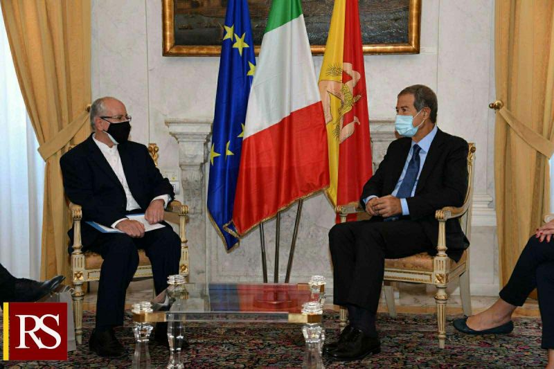 Regione Siciliana, Musumeci riceve l’ambasciatore dell’Iran