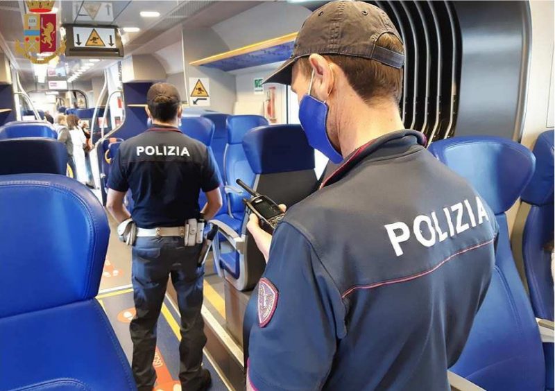 Polfer: controlli nelle ferrovie della provincia di Palermo e a bordo dei treni della Sicilia, un arresto