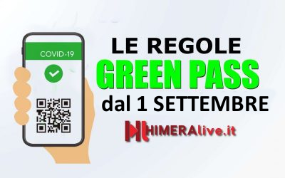 Green pass Italia: le nuove regole in vigore dal 1 settembre