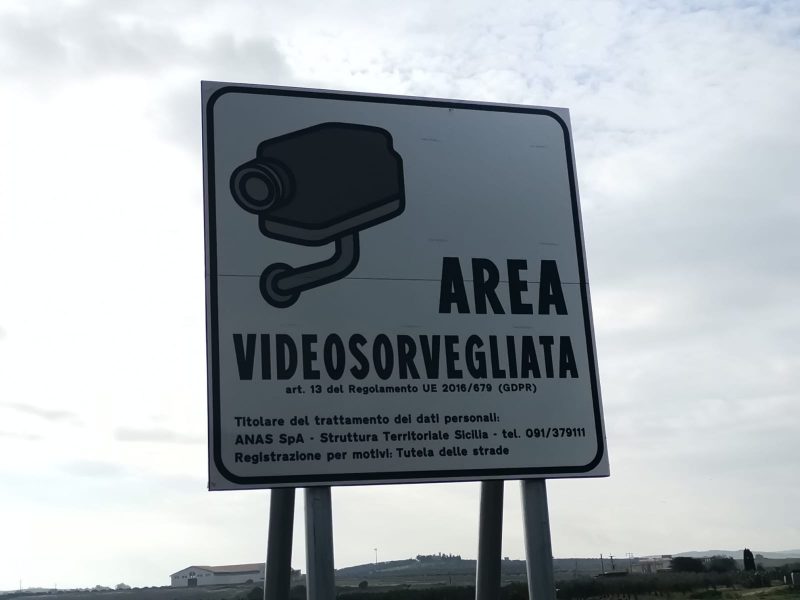 A19: installato sistema di videosorveglianza su aree di sosta