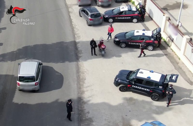 Carabinieri controlli in provincia di Palermo: 15 arresti