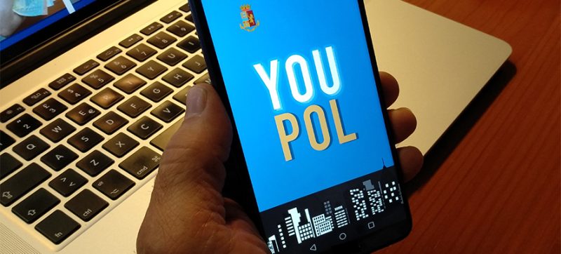Polizia, grazie all'app Youpol, interrompe un furto di energia elettrica da parte di un commerciante
