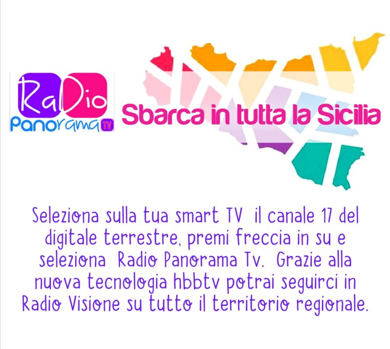 Radio Panorama sbarca in tutta la Sicilia sul canale 17 del digitale terrestre
