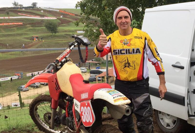 Lutto nel mondo dello sport: morto il campione di motocross catanese Vincenzo Lombardo