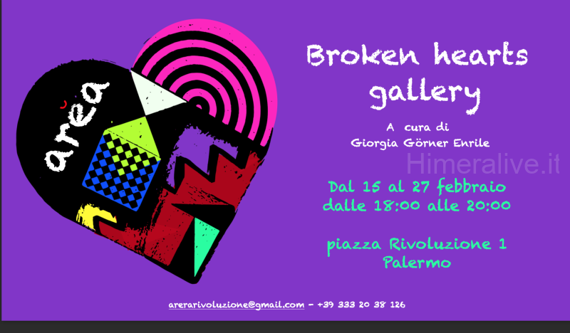 Eventi e arte: dal 16 febbraio "Broken Hearts Gallery" a cura di Giorgia Görner Enrile