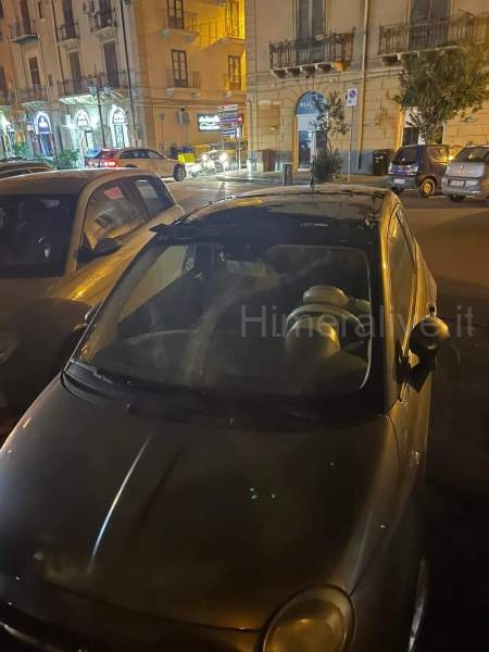 Atti vandalici a Termini Imerese: auto danneggiata al Belvedere FOTO