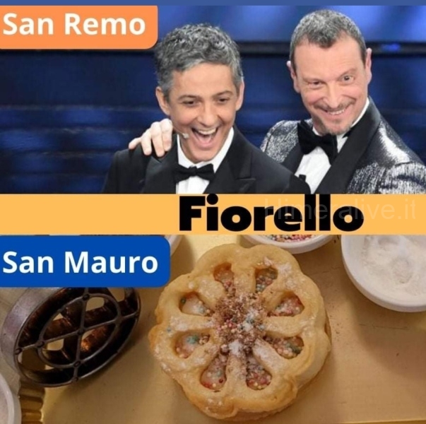 Sanremo e San Mauro, “Fiorello” in comune FOTO