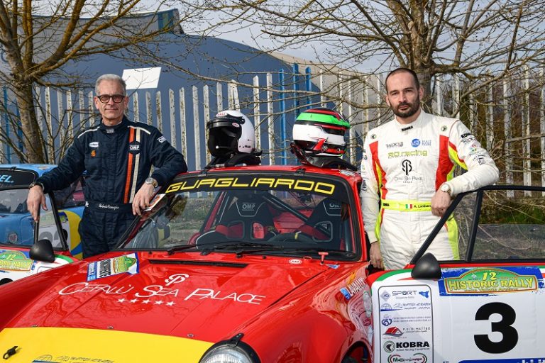 Gli scudieri della RO racing Angelo Lombardo e Roberto Consiglio trionfano nella prima gara di Campionato italiano rally auto storiche