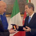 Medaglia d'oro al valore civile di Musumeci all'astronauta Parmitano