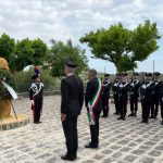 Carabinieri: cerimonia di commemorazione del brigadiere Vincenzo Amenduni, medaglia d'oro al valore dell'Arma