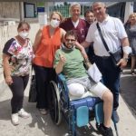 Montemaggiore Belsito: Alessandro Di Francesca ritorna a casa, il sindaco lo accoglie a braccia aperte