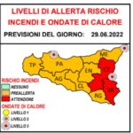 Meteo Palermo e provincia: nuova allerta per rischio incendi e ondata di calore