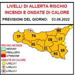 Meteo Sicilia: il bollettino della Protezione Civile con le previsione del 3 agosto 2022