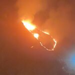 Termini Imerese: vasto incendio sul monte San Calogero FOTO E VIDEO