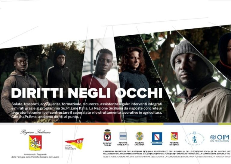 Lotta al caporalato, giovedì la campagna “Diritti negli occhi” al Festival delle Letterature migranti