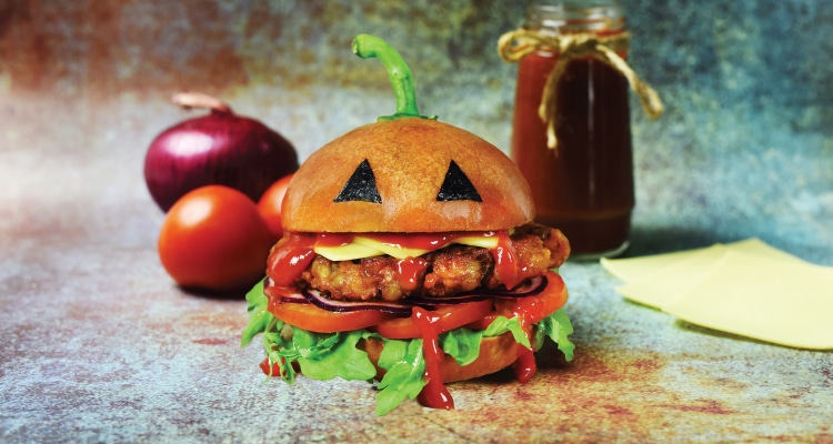 Le ricette di Himeralive: hamburger di Halloween