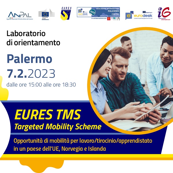 Lavoro: presentazione a Palermo del programma EURES TMS per opportunità all’estero