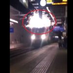 Palermo: vandali lanciano bici sul treno, il video con le immagini shock
