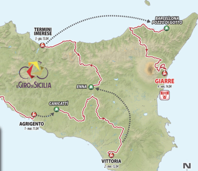 Il Giro di Sicilia: presentate le tappe e le squadre al via FOTO