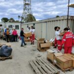Protezione Civile Siciliana invia sull’isola beni di prima necessità per l’eccessivo affollamento migranti VIDEO