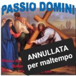 Maltempo Termini Imerese: annullata la Passio Domini