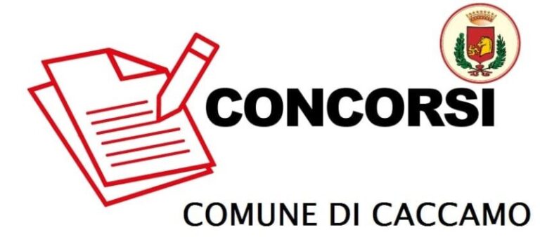 Lavoro Caccamo: il comune assume sei persone, domande entro il 29 aprile