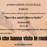L’associazione Fables presenta l'ultimo libro id Michele Iacona "Ciò che hanno visto le rondini"