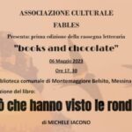 Montemaggiore Belsito: il 6 maggio sarà presentato il libro di Michele Iacono “Ciò che hanno visto le rondini”