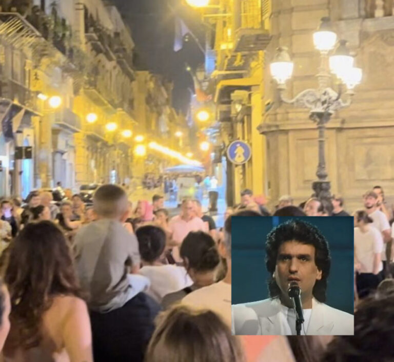 Toto Cutugno: l’emozionante addio per le strade di Palermo VIDEO