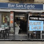 Termini Imerese: il bar San Carlo sfida la crisi e propone un caffè al costo di 0,19 euro