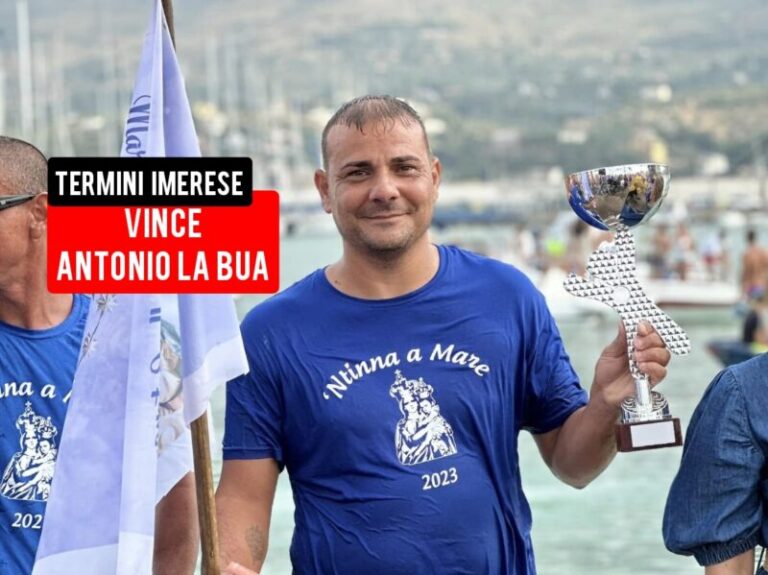 Antonio La Bua è il vincitore dell’edizione 2023 dell’Ntinna a mari termitana FOTO E VIDEO
