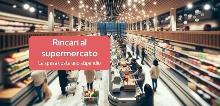 Rincari al supermercato: riempire il carrello costa uno stipendio, Sicilia al secondo posto