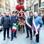 Alla 79esima parata del Columbus Day di New York celebrati i carretti siciliani LE FOTO