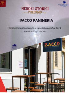 Termini Imerese: la panineria Bacco riconosciuta da Confcommercio negozio storico della provincia di Palermo