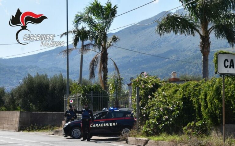 Controlli dei carabinieri in provincia di Palermo: tre denunciati, sanzioni per uso personale di stupefacenti