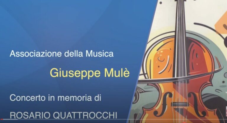Termini Imerese: un concerto in memoria di Rosario Quattrocchi