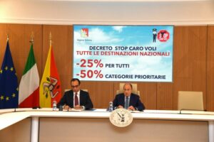 Caro voli Sicilia: sconti per i collegamenti con tutti gli scali italiani