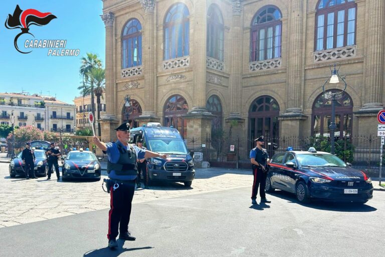 Sequestrati armi e droga a Palermo: dieci denunciati per reati ambientali, furto di energia elettrica e abusivismo