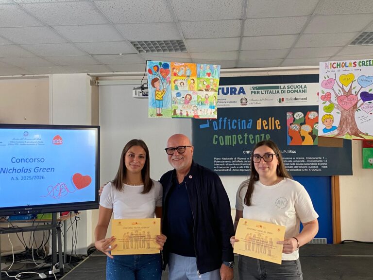 Due studentesse del liceo scientifico di Termini Imerese ottengono un riconoscimento al concorso “Nicholas Green”